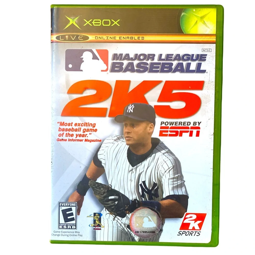 Xbox Live Major League Baseball 2K5 Online Enabled